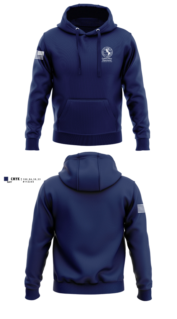 Hoodie, Cadott Police Department, Police, Teamtime, Team time, sublimation, custom sports apparel, team uniforms, spirit wear, spiritwear, sports uniforms, custom shirts, team store, custom team store, fundraiser sports, apparel fundraiser