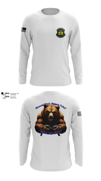 Troop A Crime Wreckers Long Sleeve Performance Shirt 1