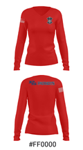 Parkway South High School Wrestling 78198292 Women's Long Sleeve V-neck Shirt - 20
