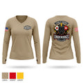 C co 2nd plt Underdogs Women's Long Sleeve V-neck Shirt - 1