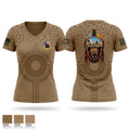 USS SOUTH DAKOTA Women's Short Sleeve V-neck Shirt - 1