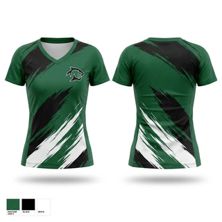 Womens Short Sleeve Vneck Shirt, Polo Middle School Girls Softball, Softball, Teamtime, Team time, sublimation, custom sports apparel, team uniforms, spirit wear, spiritwear, sports uniforms, custom shirts, team store, custom team store, fundraiser sports, apparel fundraiser