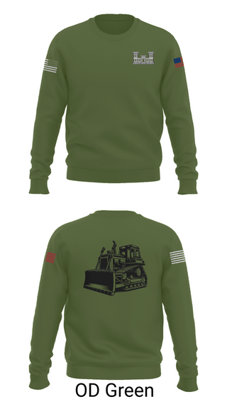 Crew Neck Sweatshirt, A co 229th Heavy, , Teamtime, Team time, sublimation, custom sports apparel, team uniforms, spirit wear, spiritwear, sports uniforms, custom shirts, team store, custom team store, fundraiser sports, apparel fundraiser