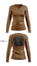 Legacy 3/2 Fury Troop Women's Long Sleeve V-neck Shirt - 100