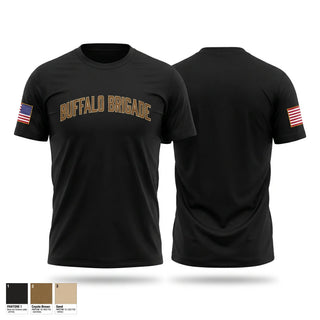 Short Sleeve Performance Shirt, Buffalo Brigade, Army, Teamtime, Team time, sublimation, custom sports apparel, team uniforms, spirit wear, spiritwear, sports uniforms, custom shirts, team store, custom team store, fundraiser sports, apparel fundraiser
