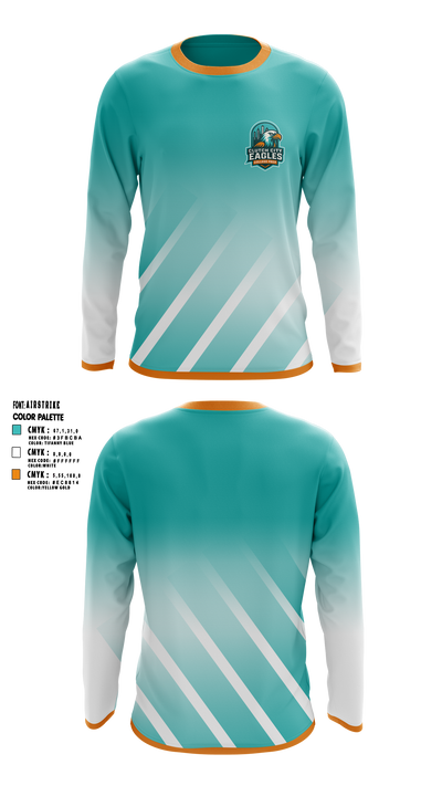 Clutch City College Prep   Long Sleeve Performance Shirt 5