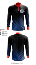 South Valley United 668271 Quarter Zip Jacket - 3