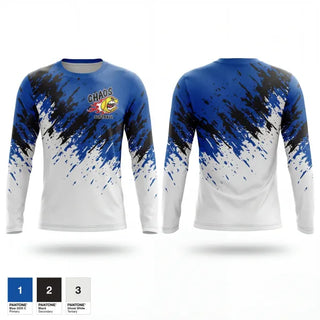 Long Sleeve Performance Shirt, Chaos, Softball, Teamtime, Team time, sublimation, custom sports apparel, team uniforms, spirit wear, spiritwear, sports uniforms, custom shirts, team store, custom team store, fundraiser sports, apparel fundraiser
