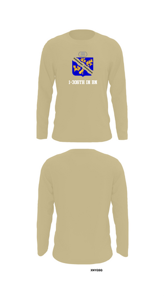Long Sleeve Performance Shirt, 1-306th IN BN, , Teamtime, Team time, sublimation, custom sports apparel, team uniforms, spirit wear, spiritwear, sports uniforms, custom shirts, team store, custom team store, fundraiser sports, apparel fundraiser