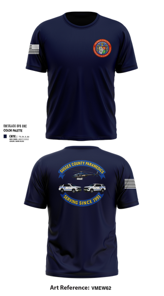 Short Sleeve Performance Shirt, Sussex County Paramedics, , Teamtime, Team time, sublimation, custom sports apparel, team uniforms, spirit wear, spiritwear, sports uniforms, custom shirts, team store, custom team store, fundraiser sports, apparel fundraiser