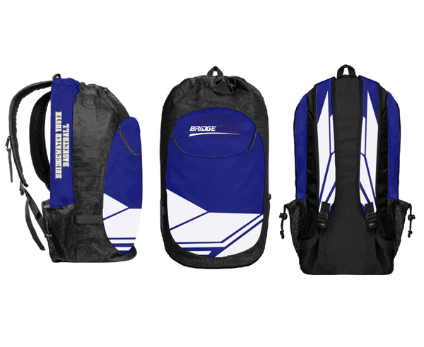 Gear Bag, Bridgewater Youth Basketball, Men's Basketball, Teamtime, Team time, sublimation, custom sports apparel, team uniforms, spirit wear, spiritwear, sports uniforms, custom shirts, team store, custom team store, fundraiser sports, apparel fundraiser