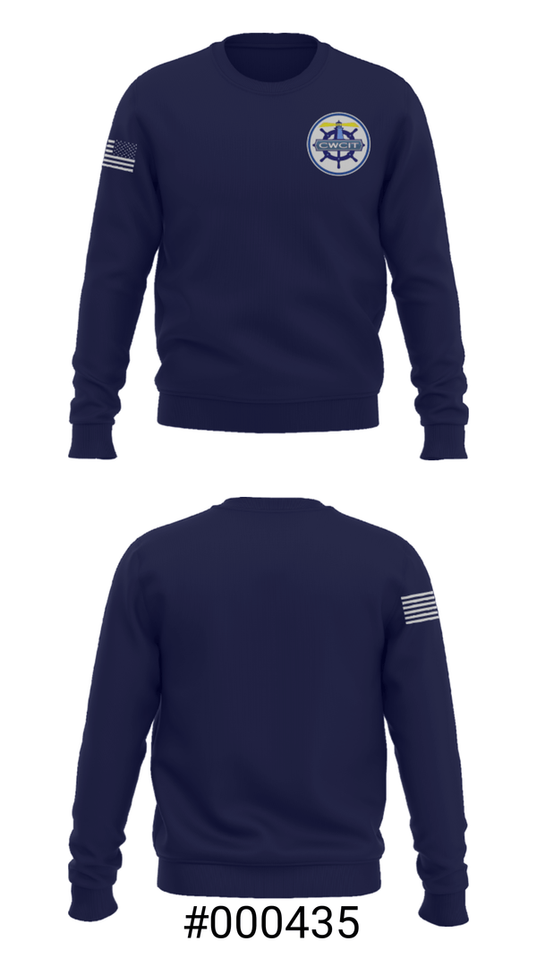 Crew Neck Sweatshirt, Coastal Washington County Institute Of Technology, Spirit Store, Teamtime, Team time, sublimation, custom sports apparel, team uniforms, spirit wear, spiritwear, sports uniforms, custom shirts, team store, custom team store, fundraiser sports, apparel fundraiser