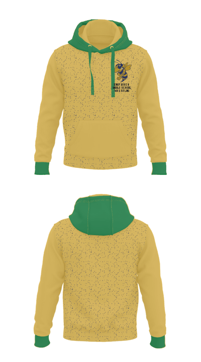 Kingfisher Middle School Wrestling 8097155 Hoodie - 28