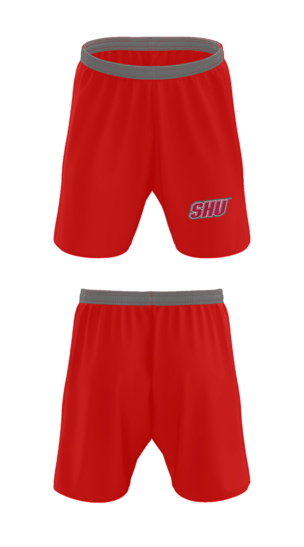 Athletic Shorts With Pockets, Sacred Heart University Basketball, Women's Basketball, Teamtime, Team time, sublimation, custom sports apparel, team uniforms, spirit wear, spiritwear, sports uniforms, custom shirts, team store, custom team store, fundraiser sports, apparel fundraiser