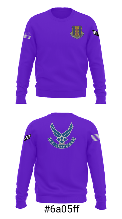 33rd Tactical Fighter Wing 38217245 Crew Neck Sweatshirt - 2
