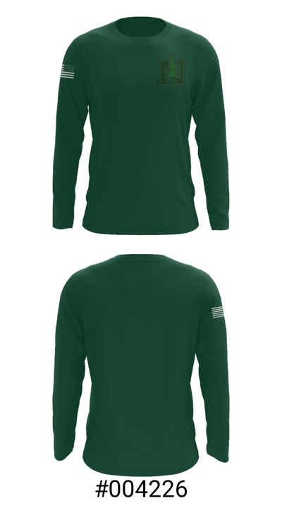 Northwood High/Middle School 82453856 Long Sleeve Performance Shirt - 18