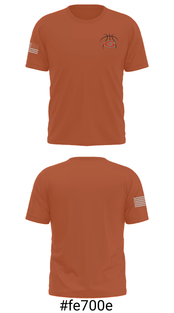 Short Sleeve Performance Shirt, Glenwood, Men's Basketball, Teamtime, Team time, sublimation, custom sports apparel, team uniforms, spirit wear, spiritwear, sports uniforms, custom shirts, team store, custom team store, fundraiser sports, apparel fundraiser