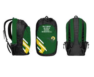 Gear Bag, Bay Creek Middle School  Basketball, Men's Basketball, Teamtime, Team time, sublimation, custom sports apparel, team uniforms, spirit wear, spiritwear, sports uniforms, custom shirts, team store, custom team store, fundraiser sports, apparel fundraiser