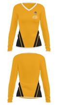 Webster High School Ice Hockey 4814594 Women's Long Sleeve V-neck Shirt - 24