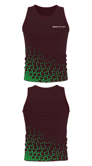 Tank Top, Diamond Properties, Men's Basketball, Teamtime, Team time, sublimation, custom sports apparel, team uniforms, spirit wear, spiritwear, sports uniforms, custom shirts, team store, custom team store, fundraiser sports, apparel fundraiser