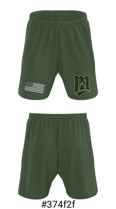Monte Vista High School Basketball 17034184 Athletic Shorts With Pockets - 15