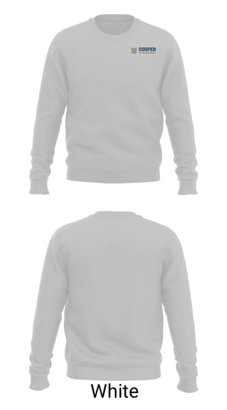 Crew Neck Sweatshirt, Pat Cooper Elementary School, Spirit Store, Teamtime, Team time, sublimation, custom sports apparel, team uniforms, spirit wear, spiritwear, sports uniforms, custom shirts, team store, custom team store, fundraiser sports, apparel fundraiser