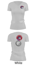 Carver rams 76040751 Women's Short Sleeve V-neck Shirt - 7