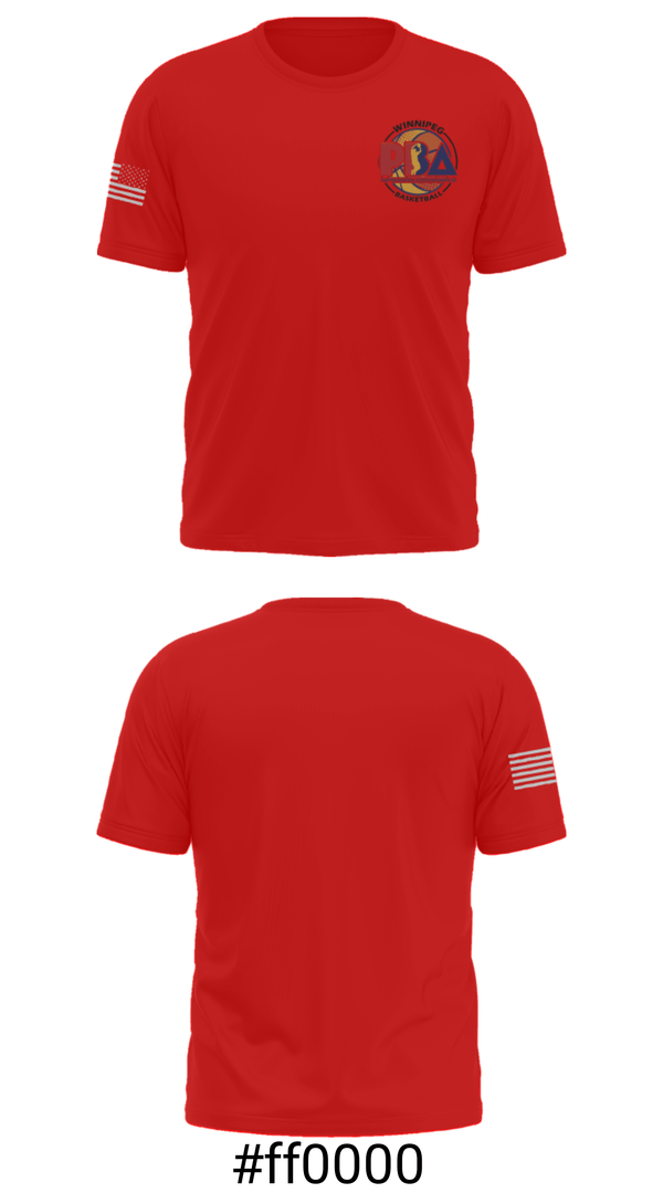 Short Sleeve Performance Shirt, Philippine Basketball Association Winnipeg Inc, Men's Basketball, Teamtime, Team time, sublimation, custom sports apparel, team uniforms, spirit wear, spiritwear, sports uniforms, custom shirts, team store, custom team store, fundraiser sports, apparel fundraiser