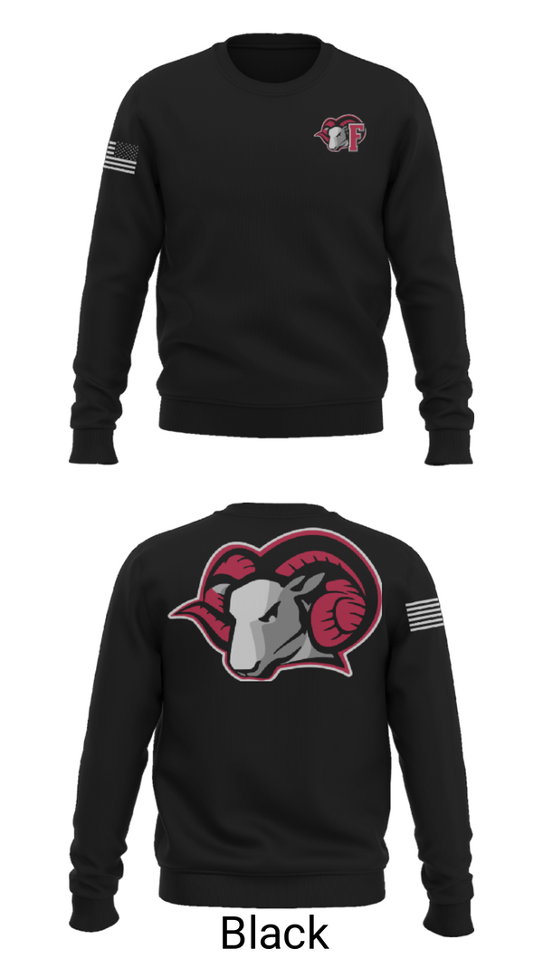 Crew Neck Sweatshirt, Franklinton High School Swimming, Swimming, Teamtime, Team time, sublimation, custom sports apparel, team uniforms, spirit wear, spiritwear, sports uniforms, custom shirts, team store, custom team store, fundraiser sports, apparel fundraiser