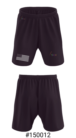 Athletic Shorts With Pockets, Embroidery Tech, , Teamtime, Team time, sublimation, custom sports apparel, team uniforms, spirit wear, spiritwear, sports uniforms, custom shirts, team store, custom team store, fundraiser sports, apparel fundraiser
