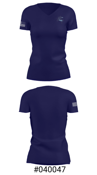 Women's Short Sleeve Vneck Shirt, Parkersburg Catholic High School, Spirit Store, Teamtime, Team time, sublimation, custom sports apparel, team uniforms, spirit wear, spiritwear, sports uniforms, custom shirts, team store, custom team store, fundraiser sports, apparel fundraiser