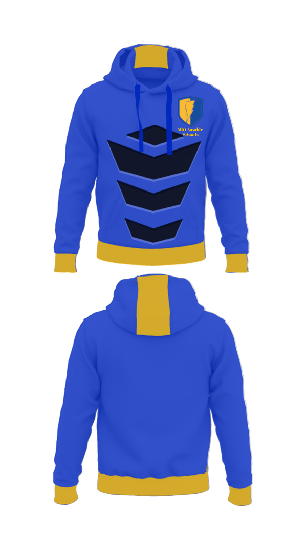 Hoodie, MIO Ausable schools, Spirit Store, Teamtime, Team time, sublimation, custom sports apparel, team uniforms, spirit wear, spiritwear, sports uniforms, custom shirts, team store, custom team store, fundraiser sports, apparel fundraiser