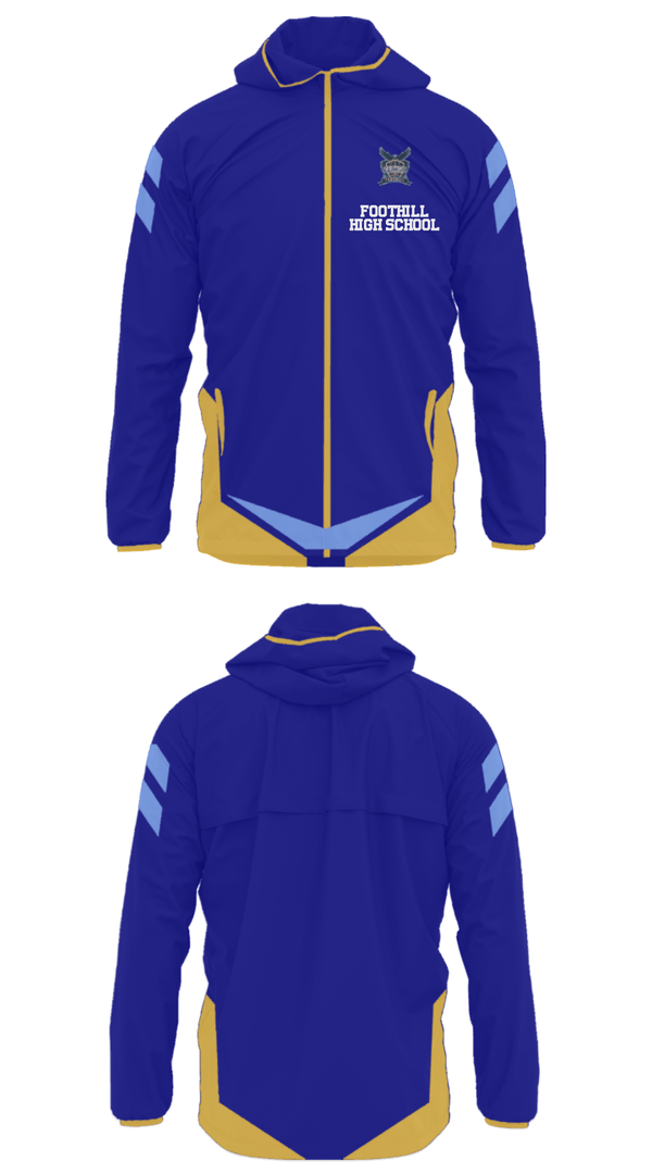 Windbreaker, Foothill High School, Spirit Store, Teamtime, Team time, sublimation, custom sports apparel, team uniforms, spirit wear, spiritwear, sports uniforms, custom shirts, team store, custom team store, fundraiser sports, apparel fundraiser
