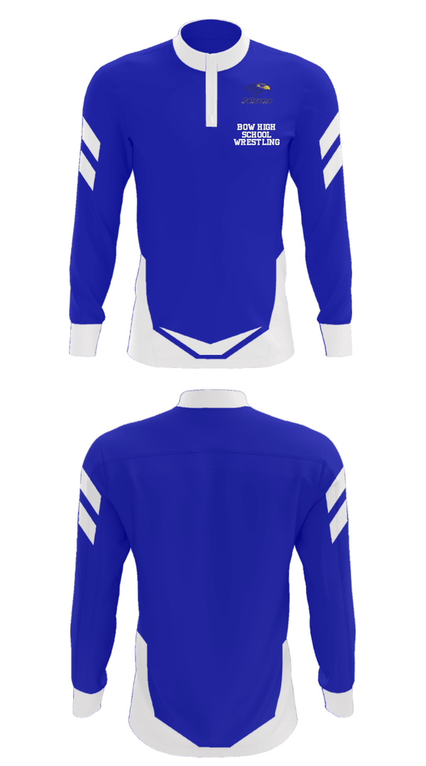 Quarter Zip Jacket, Bow High School Wrestling, Wrestling, Teamtime, Team time, sublimation, custom sports apparel, team uniforms, spirit wear, spiritwear, sports uniforms, custom shirts, team store, custom team store, fundraiser sports, apparel fundraiser