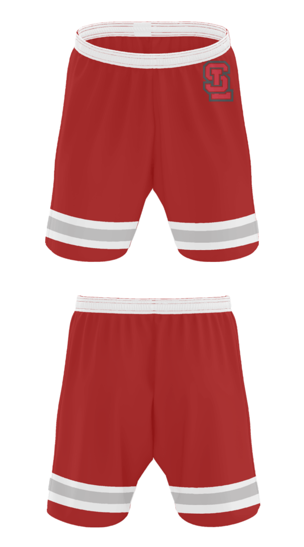 Athletic Shorts With Pockets, Spring Lake High School Hockey, Ice Hockey, Teamtime, Team time, sublimation, custom sports apparel, team uniforms, spirit wear, spiritwear, sports uniforms, custom shirts, team store, custom team store, fundraiser sports, apparel fundraiser