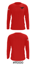 South Western Senior High School Wrestling 490311 Long Sleeve Performance Shirt - 18