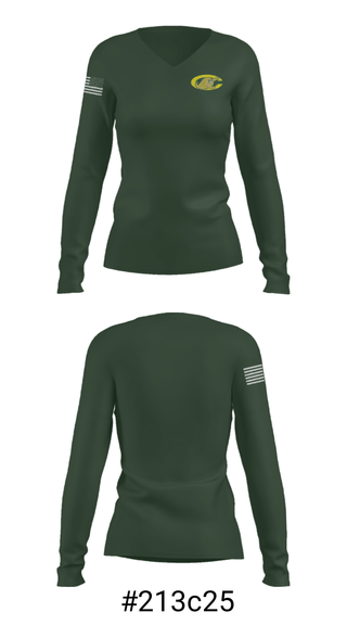 Women's Long Sleeve Vneck Shirt, Coloma High School Wrestling, Wrestling, Teamtime, Team time, sublimation, custom sports apparel, team uniforms, spirit wear, spiritwear, sports uniforms, custom shirts, team store, custom team store, fundraiser sports, apparel fundraiser