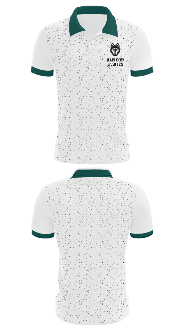 Short Sleeve Performance Polo, Hartford Huskies, Wrestling, Teamtime, Team time, sublimation, custom sports apparel, team uniforms, spirit wear, spiritwear, sports uniforms, custom shirts, team store, custom team store, fundraiser sports, apparel fundraiser