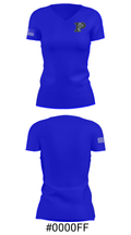 Princeton Senior High School Basketball 4772389 Women's Short Sleeve V-neck Shirt - 21
