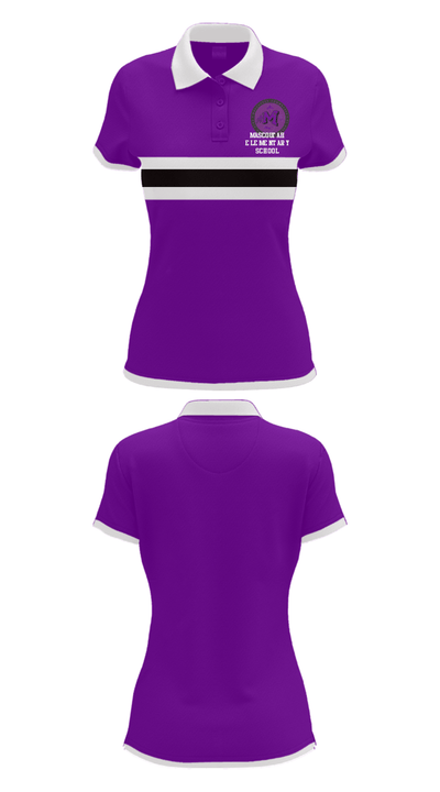 Mascoutah Elementary School 5135755 Short Sleeve Performance Polo - 35