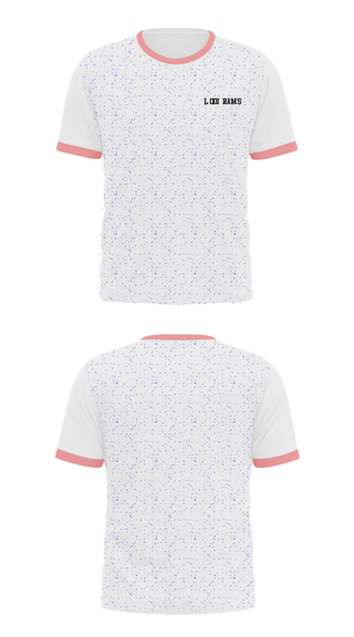 Short Sleeve Performance Shirt, Lodi Rams, Men's Basketball, Teamtime, Team time, sublimation, custom sports apparel, team uniforms, spirit wear, spiritwear, sports uniforms, custom shirts, team store, custom team store, fundraiser sports, apparel fundraiser