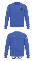Leavenworth High School Wrestling 92397722 Crew Neck Sweatshirt - 16