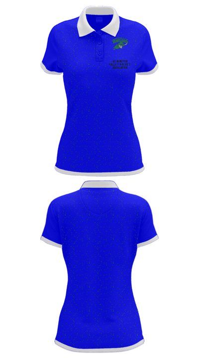 Kensington Valley Hockey Association 34396052 Women's Short Sleeve Performance Polo  - 33