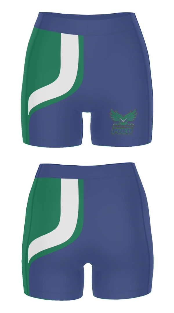 Women's Compression Shorts, Maui Preparatory Academy Basketball, Wrestling, Teamtime, Team time, sublimation, custom sports apparel, team uniforms, spirit wear, spiritwear, sports uniforms, custom shirts, team store, custom team store, fundraiser sports, apparel fundraiser
