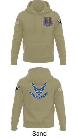 Hoodie, 33rd Tactical Fighter Wing, Air Force, Teamtime, Team time, sublimation, custom sports apparel, team uniforms, spirit wear, spiritwear, sports uniforms, custom shirts, team store, custom team store, fundraiser sports, apparel fundraiser