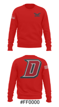 Dover Area High School Wrestling 59527124 Crew Neck Sweatshirt - 16