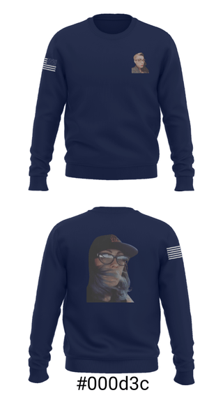 Crew Neck Sweatshirt, 2nd Per. Foster GEO2nd Per. Foster GEO, , Teamtime, Team time, sublimation, custom sports apparel, team uniforms, spirit wear, spiritwear, sports uniforms, custom shirts, team store, custom team store, fundraiser sports, apparel fundraiser