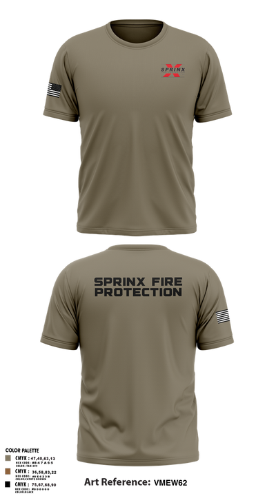 SPRINX FIRE PROTECTION 22334846 Short Sleeve Performance Shirt - 4