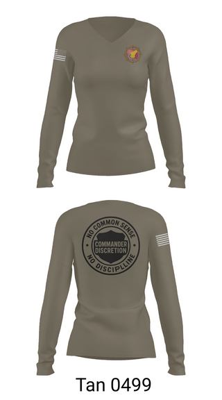 Womens Long Sleeve Vneck Shirt, 220th TC, , Teamtime, Team time, sublimation, custom sports apparel, team uniforms, spirit wear, spiritwear, sports uniforms, custom shirts, team store, custom team store, fundraiser sports, apparel fundraiser