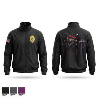 Windbreaker, Hialeah police, Police, Teamtime, Team time, sublimation, custom sports apparel, team uniforms, spirit wear, spiritwear, sports uniforms, custom shirts, team store, custom team store, fundraiser sports, apparel fundraiser